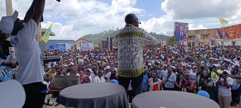 Dr Denis Mukwege dans la ville de Beni ce mardi 28 novembre