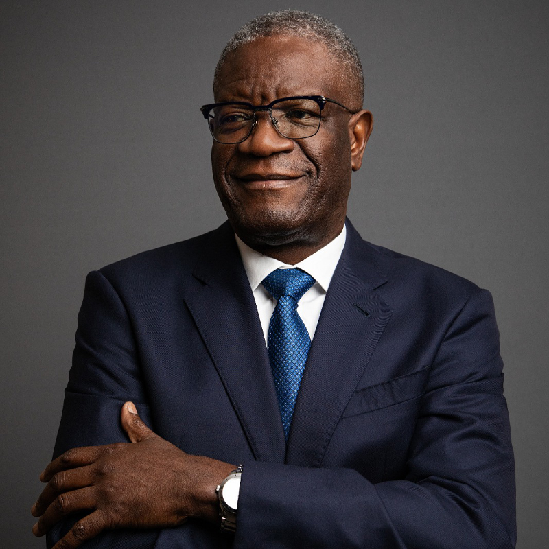 Le lauréat du prix Nobel de la paix 2018, Dr Denis Mukwege a annoncé sa candidature à l'élection présidentielle en République démocratique du Congo